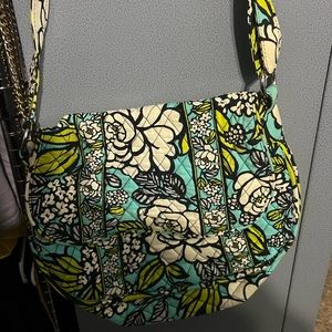 Vera Bradley floral shoulder tote